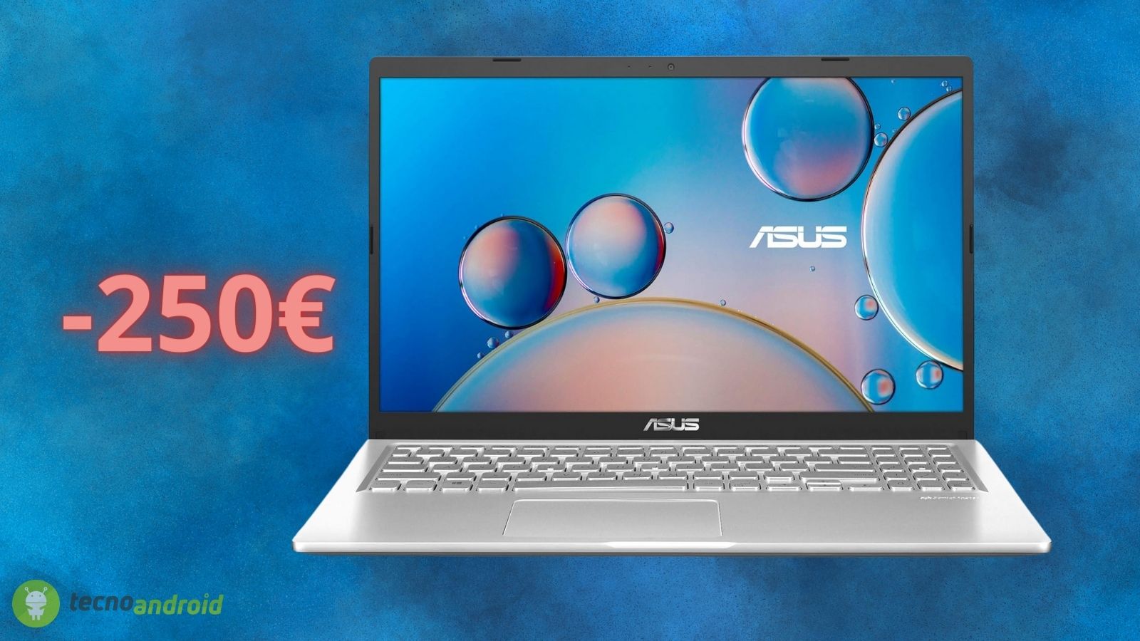 Notebook Asus a soli 329€ con 250 euro di sconto su AMAZON