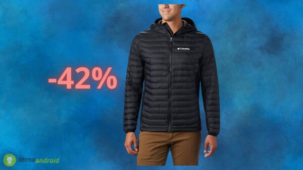 Piumino di marca COLUMBIA con sconto del 42% su Amazon