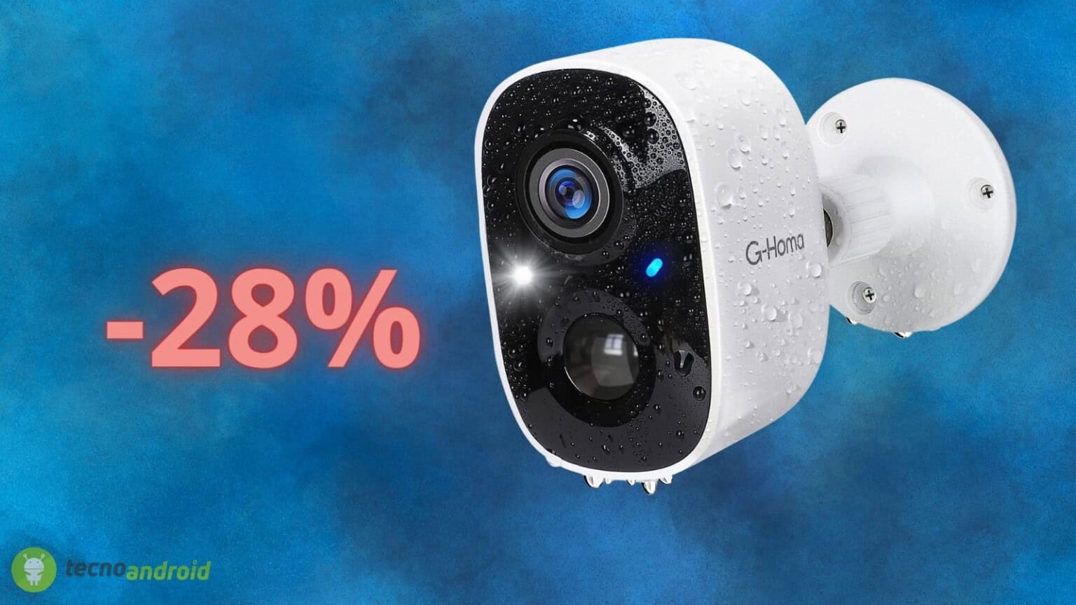 Telecamera di SORVEGLIANZA con LUCE e AI ha un prezzo assurdo (-28%)