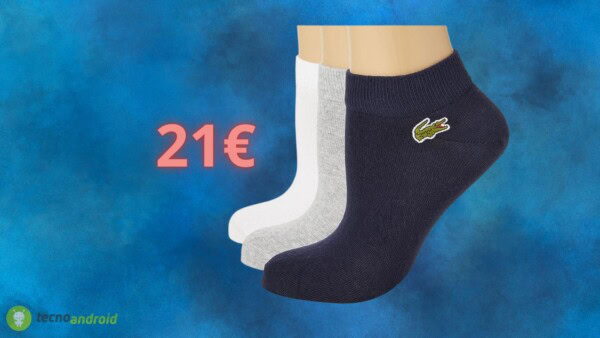 LACOSTE da pazzi, tutto in offerta a 21 euro su AMAZON