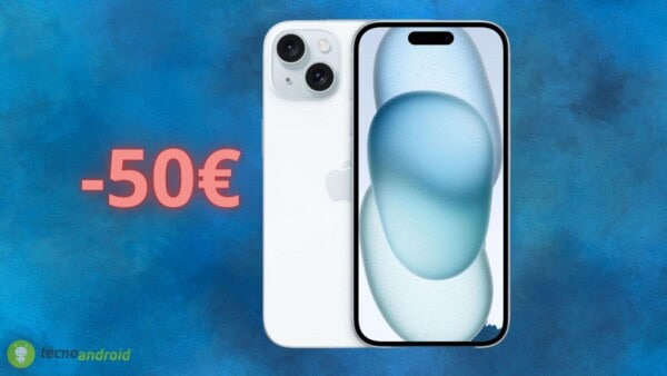 Apple IPHONE 15 in pazzo SCONTO su Amazon