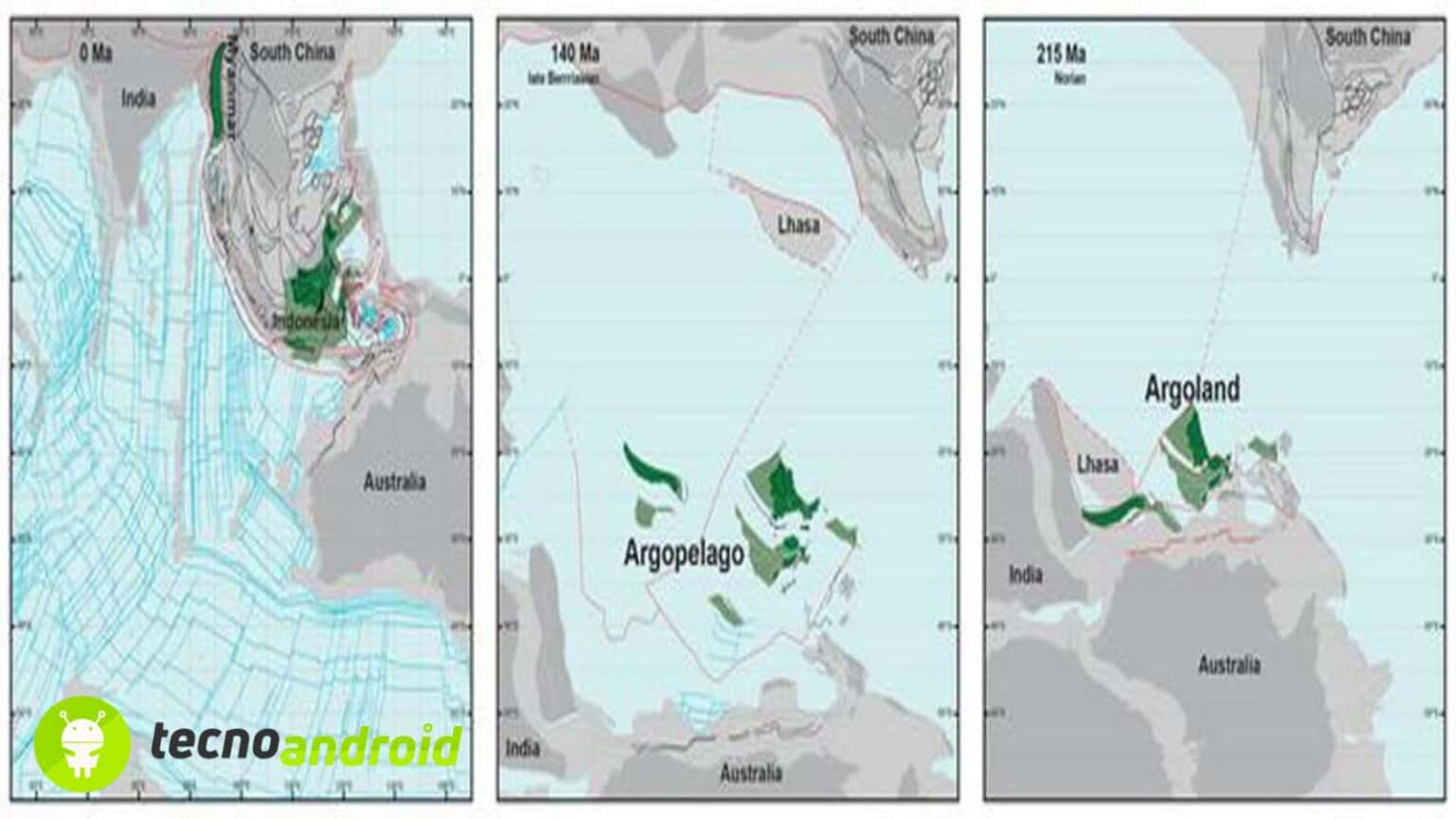 Ritrovato Argoland continente perduto