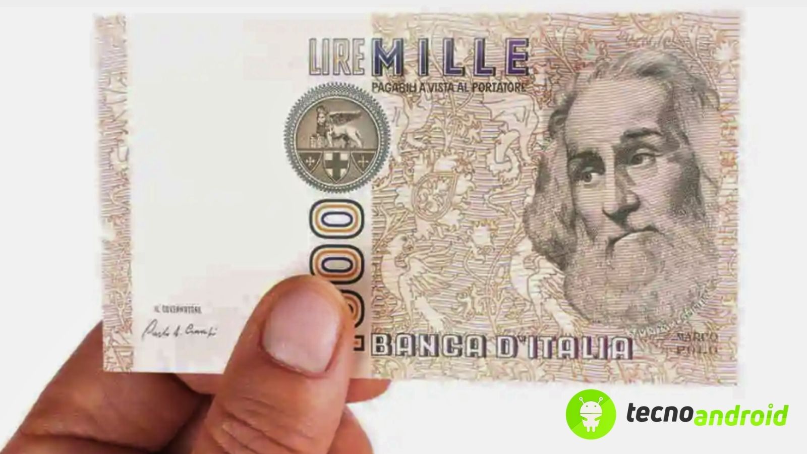 Banconota da mille lire