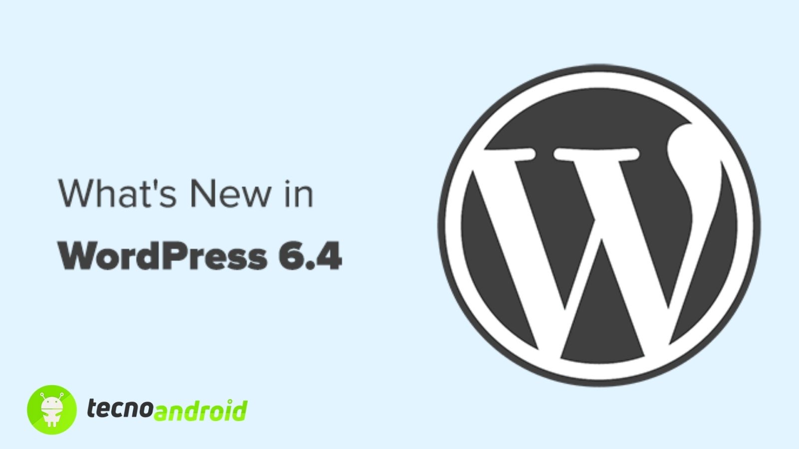 Wordpress 6.4 CMS aggiornamento