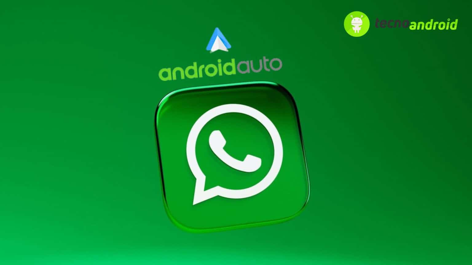 Whatsapp messaggi vocali su Android auto