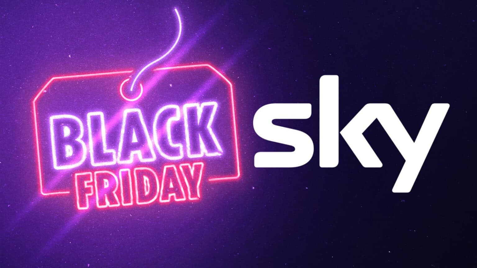 Il Black Friday colpisce anche Sky