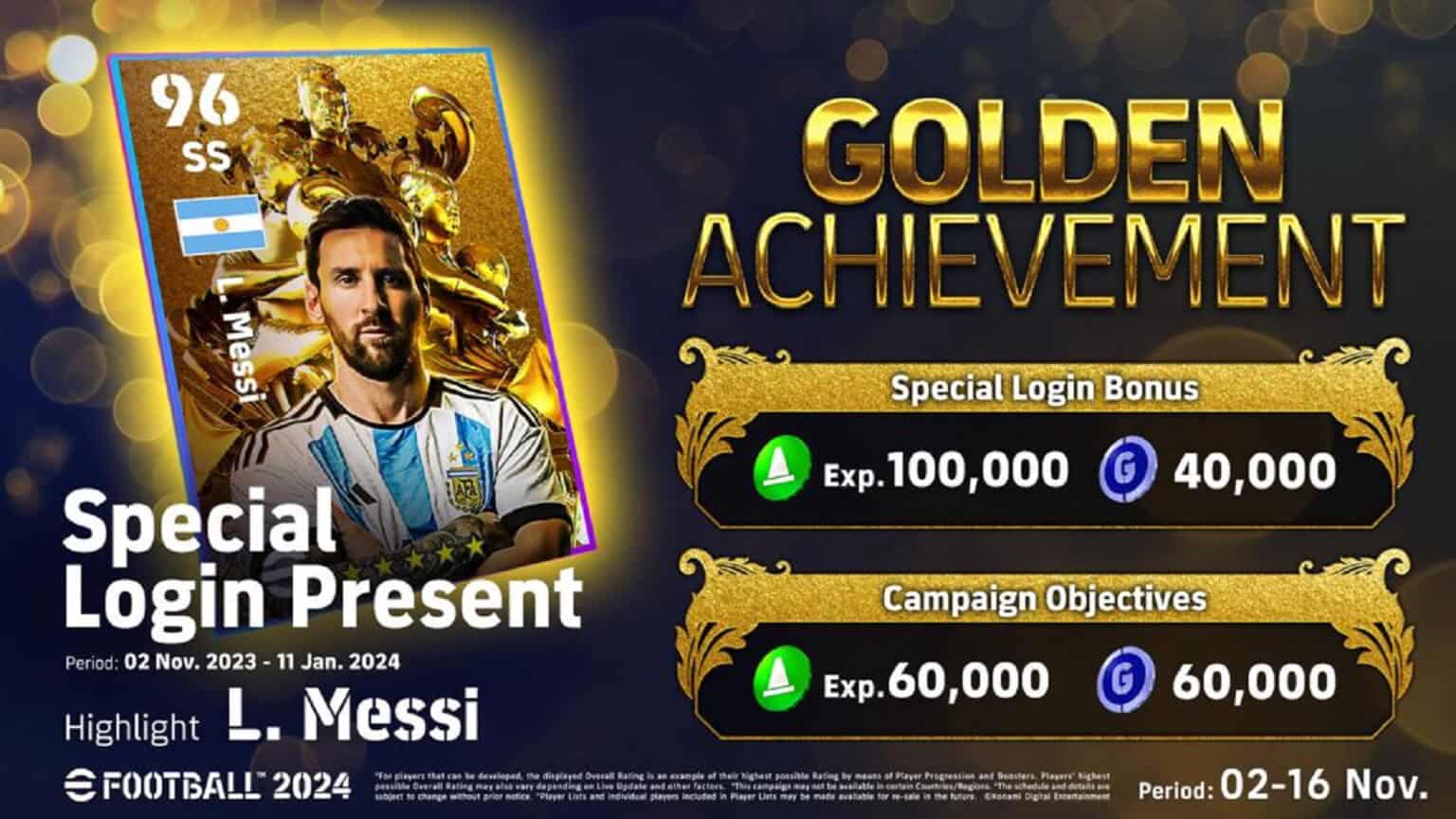 Konami, eFootball, Messi