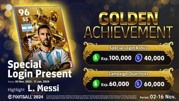 Konami, eFootball, Messi