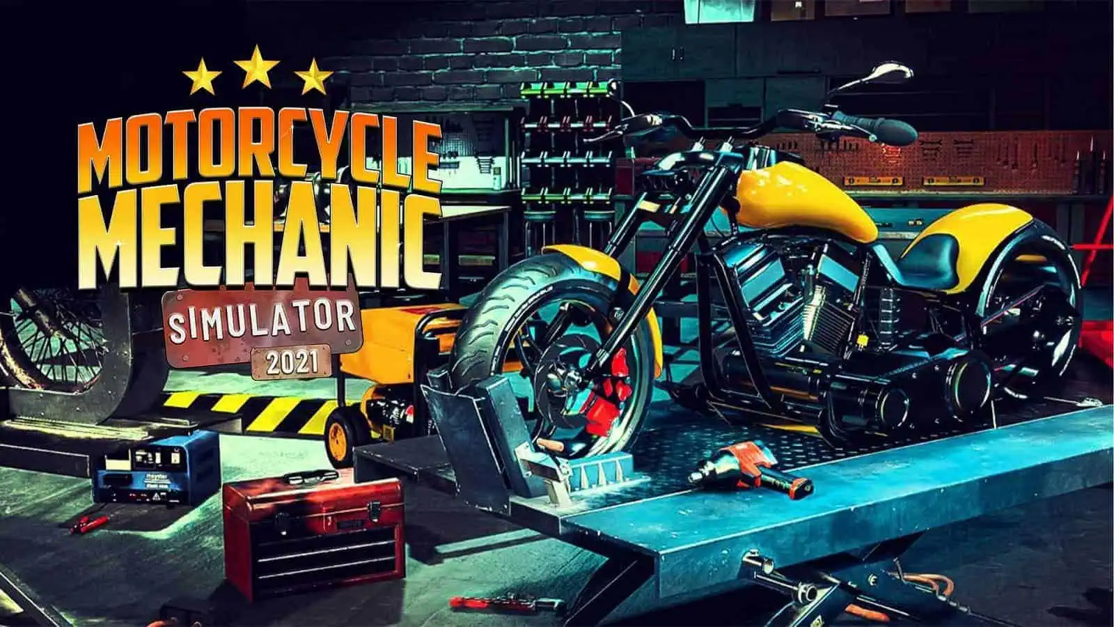 Motorcycle, Mechanic, Simulator, gaming