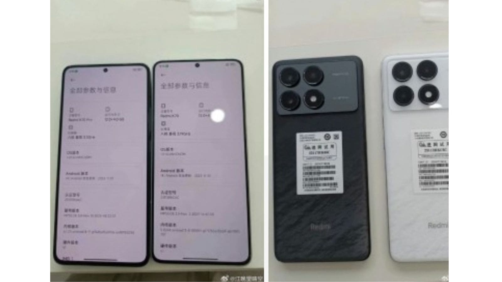 Redmi k70 k70 Pro immagini