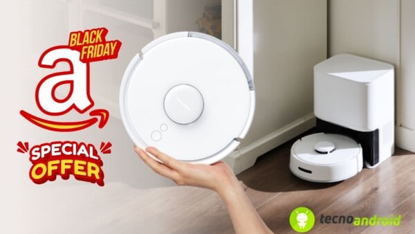 Robot aspirapolvere offerta su amazon black friday