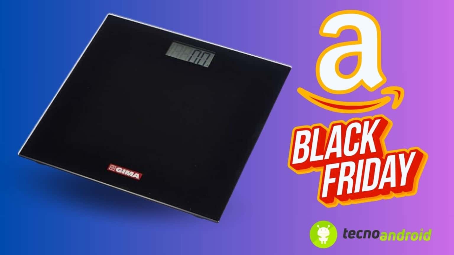 bilancia gima in offerta su amazon per il black friday