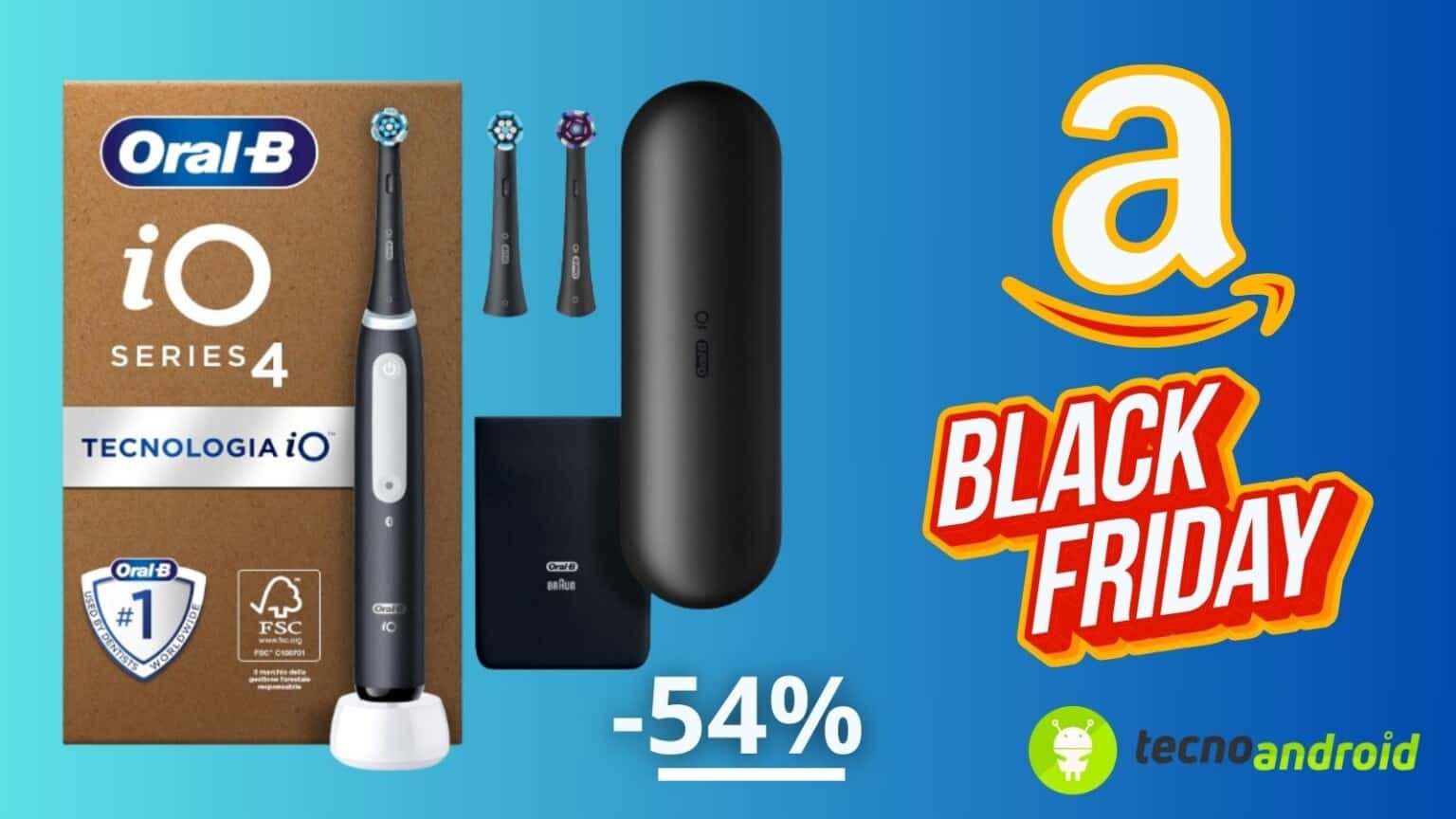 Spazzolino elettrico oral-b offerta black friday amazon