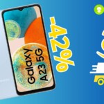 Samsung Galaxy A23 in offerta su amazon