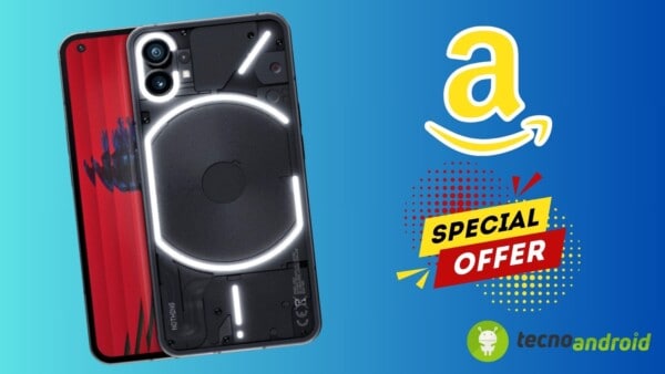 nothing phone nero promo-offerta amazon smartphone