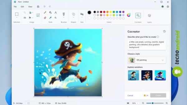 paint intelligenza artificiale