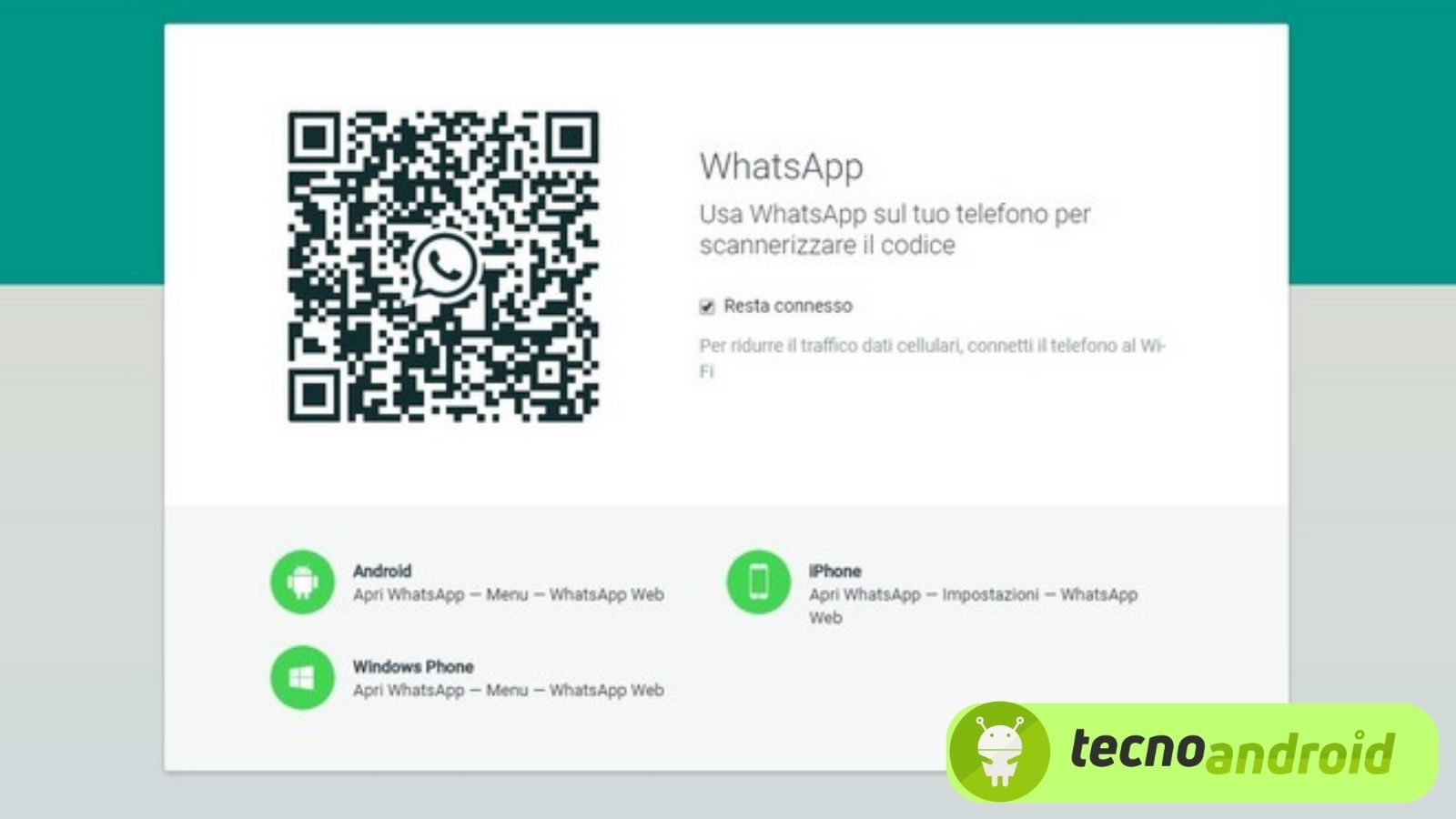 WhatsApp Web: ora anche foto e i video possono autodistruggersi