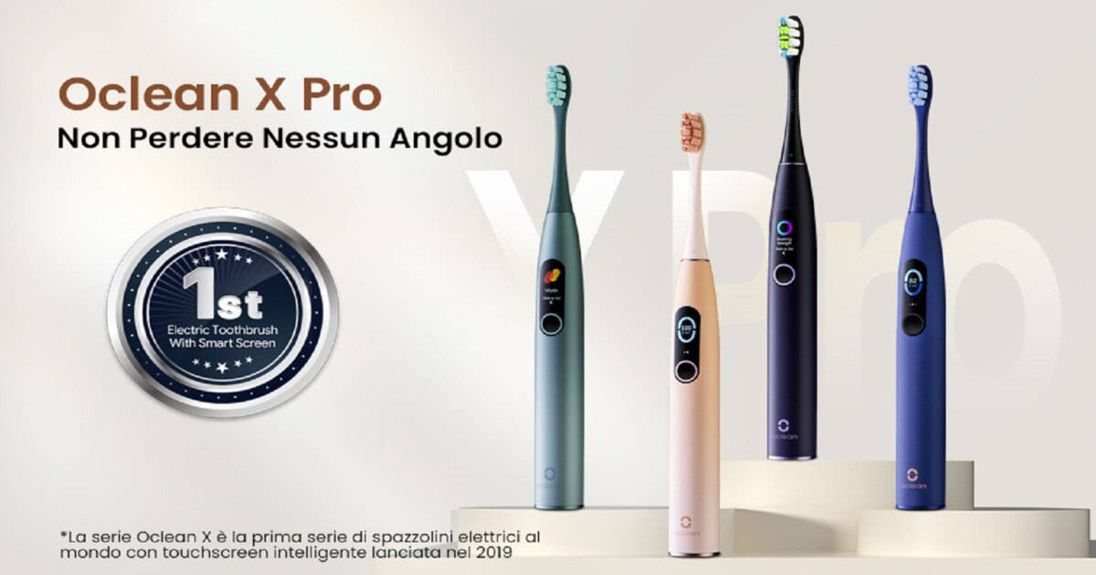 oclean x pro Oclean X Pro Digital Spazzolino Elettrico