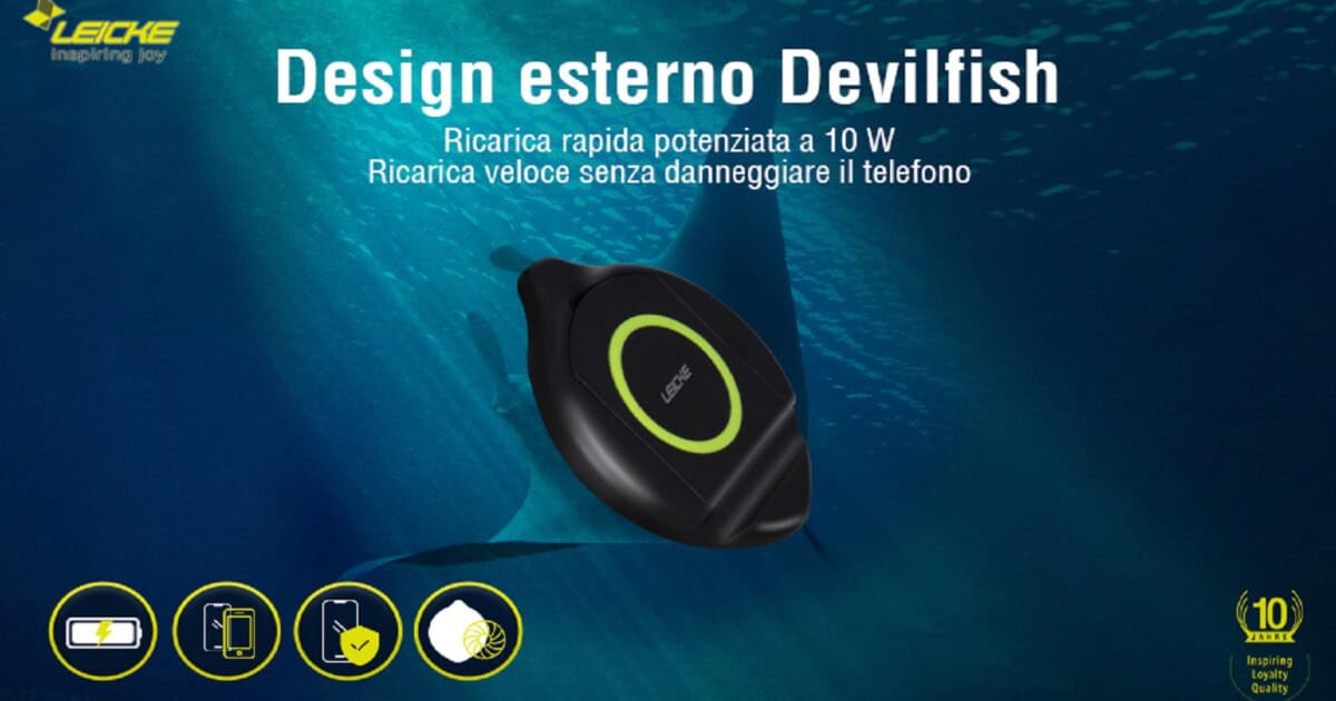 LEICKE caricatore wireless