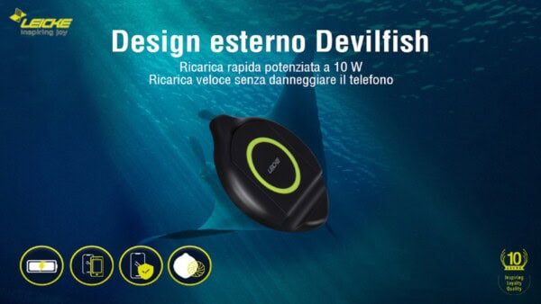 LEICKE caricatore wireless