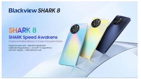 Blackview Shark 8: lo smartphone con il design per i giovani