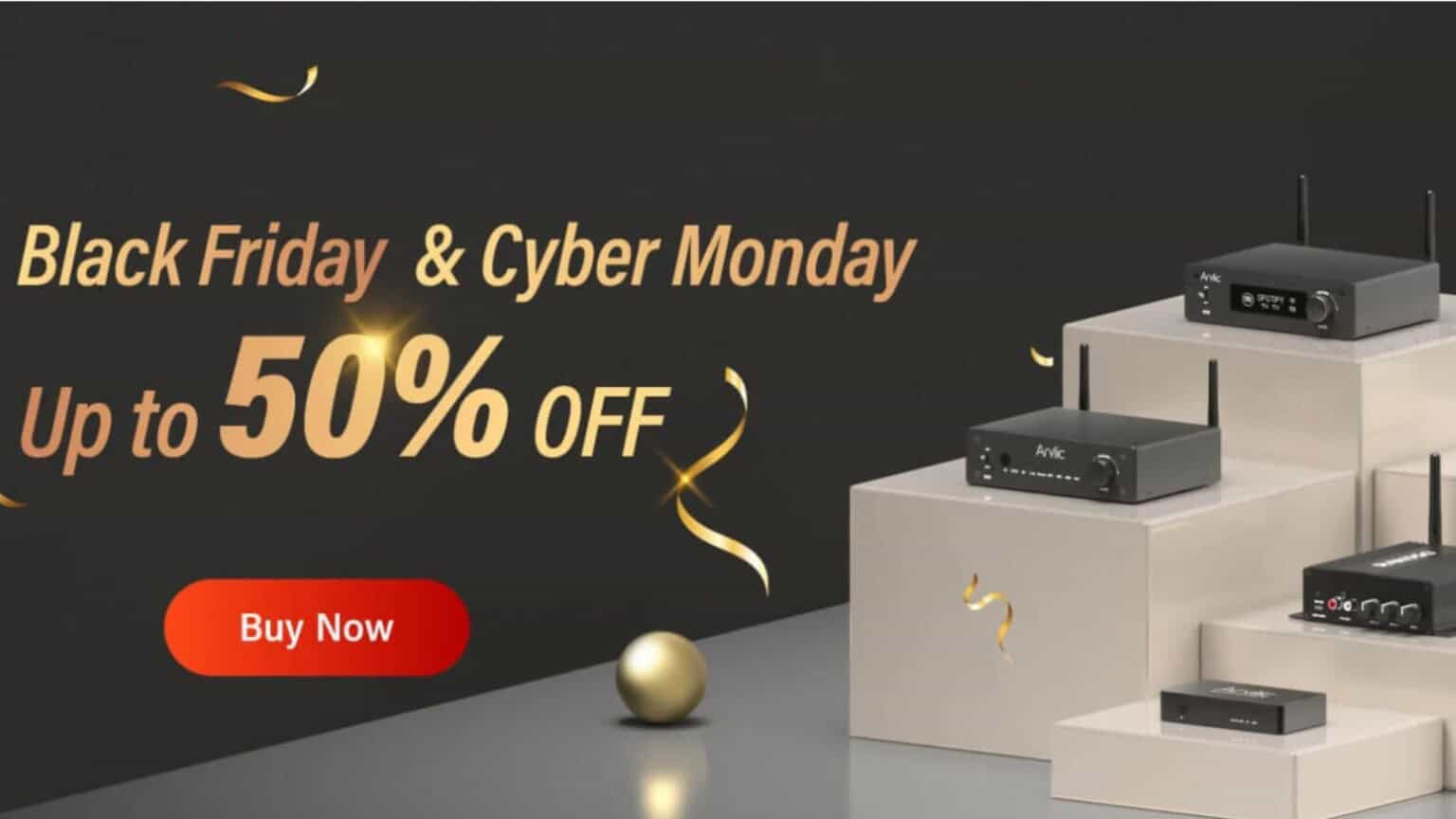 Arylic: splendide offerte per il Black Friday e il Natale