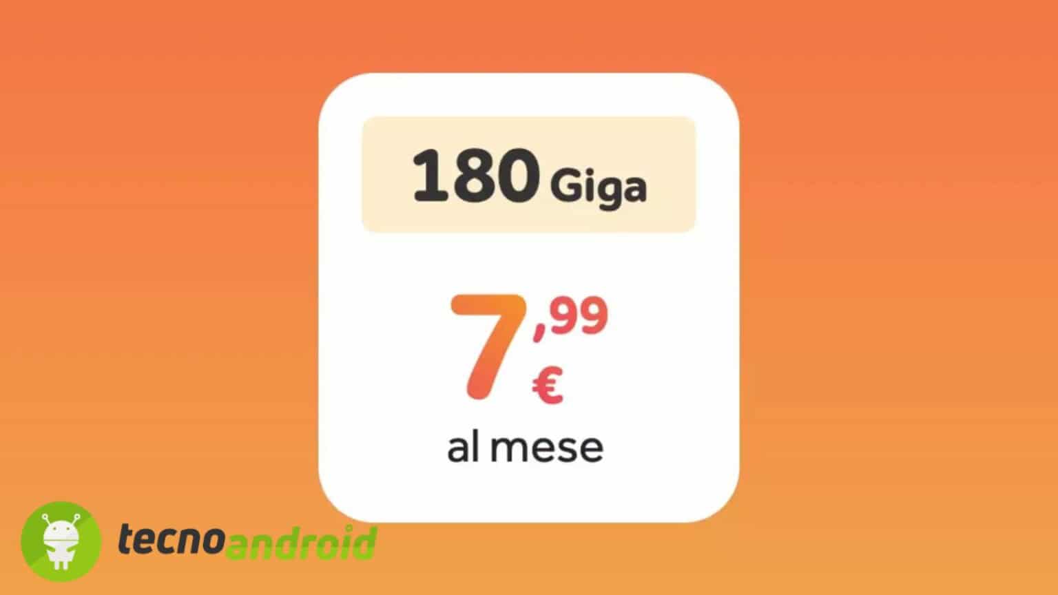 ho. Mobile: se passi a ho. per te 180GB a 7,99 euro al mese