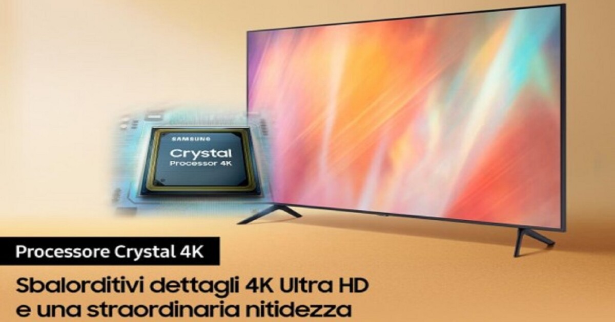 SAMSUNG TV Crystal UHD 4K