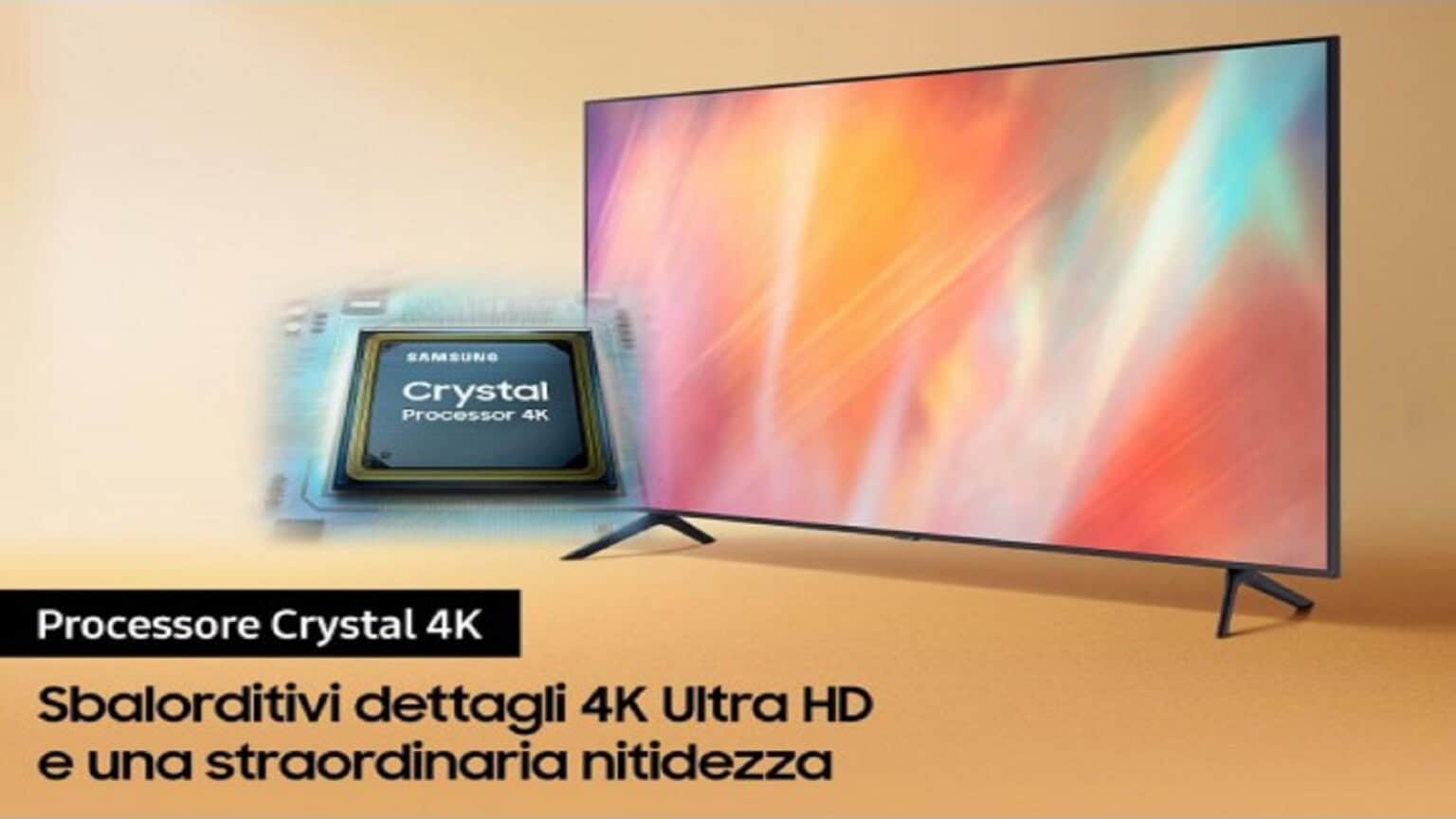 SAMSUNG TV Crystal UHD 4K