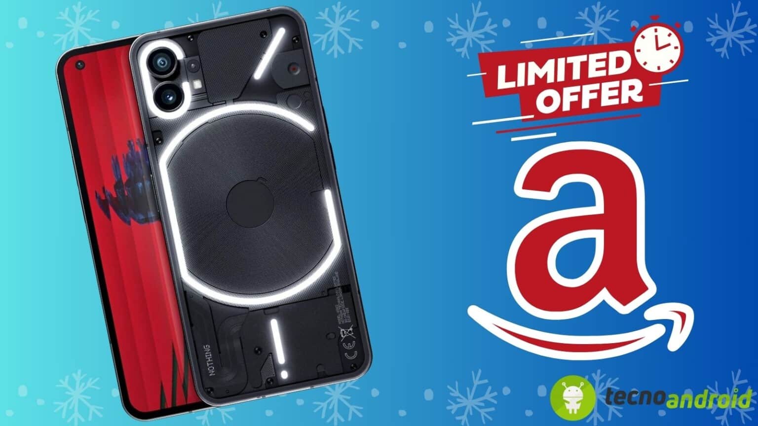 smartphone nothing phone in offerta su Amazon