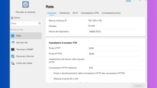 terramaster - immagine 8 recensione Terramaster NAS T9-450