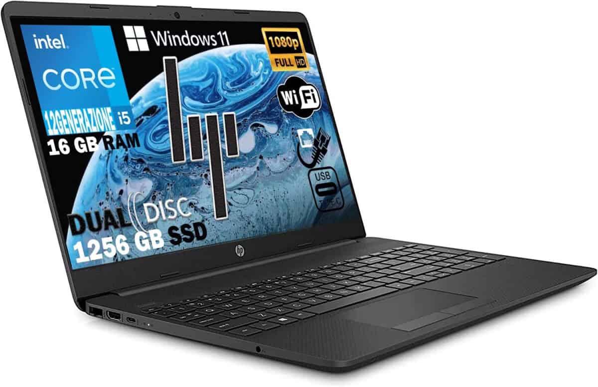 HP Notebook G9 Intel i5-1235u
