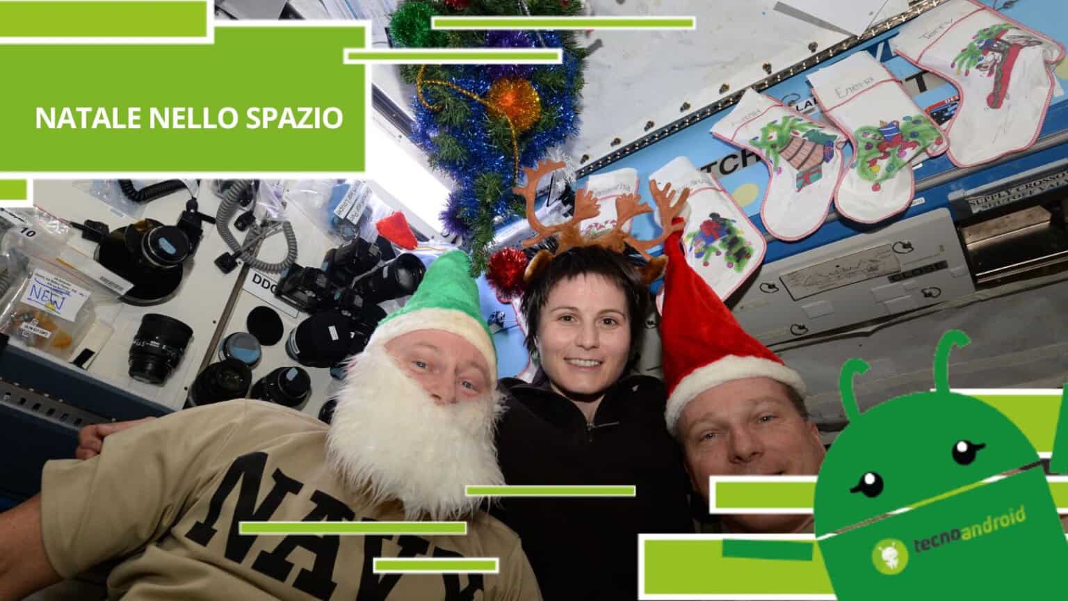 Natale, anche nello Spazio si festeggia con tanto di cenone natalizio