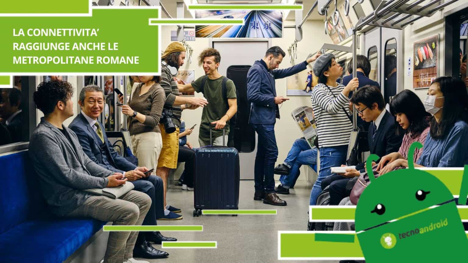 Roma 5G, grazie al progetto di connettività Internet prenderà anche in Metropolitana