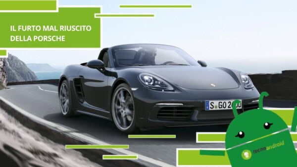 Porsche 718 Boxster, quando un furto si trasforma in uno sketch comico