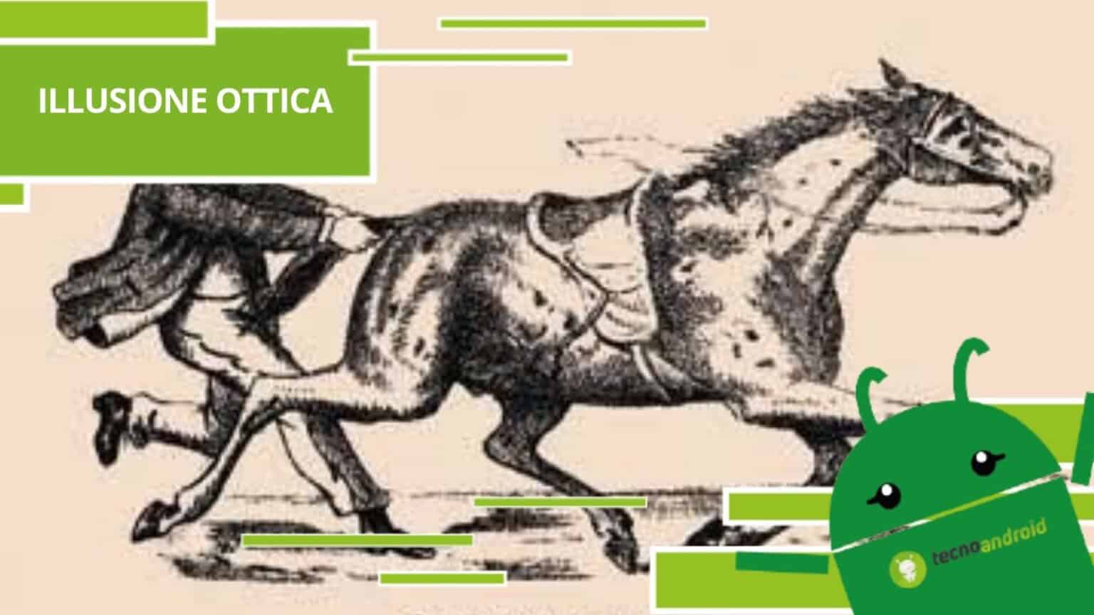 Illusione Ottica, chissà se riuscirai a trovare il fantino in meno di 15 secondi