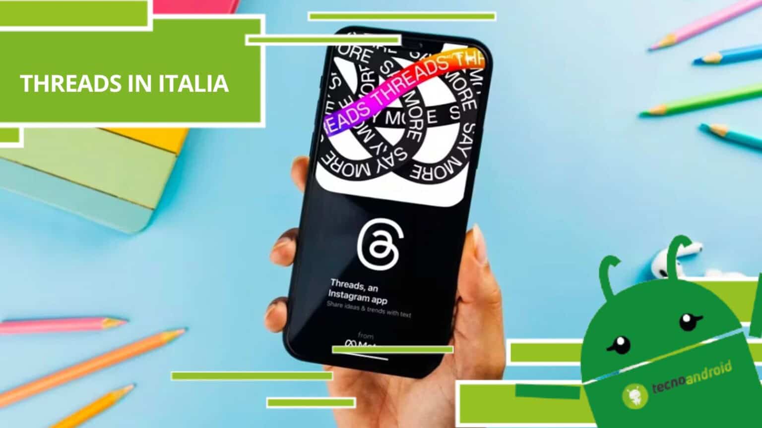 Threads, gli italiani stanno per accogliere la tanto attesa piattaforma