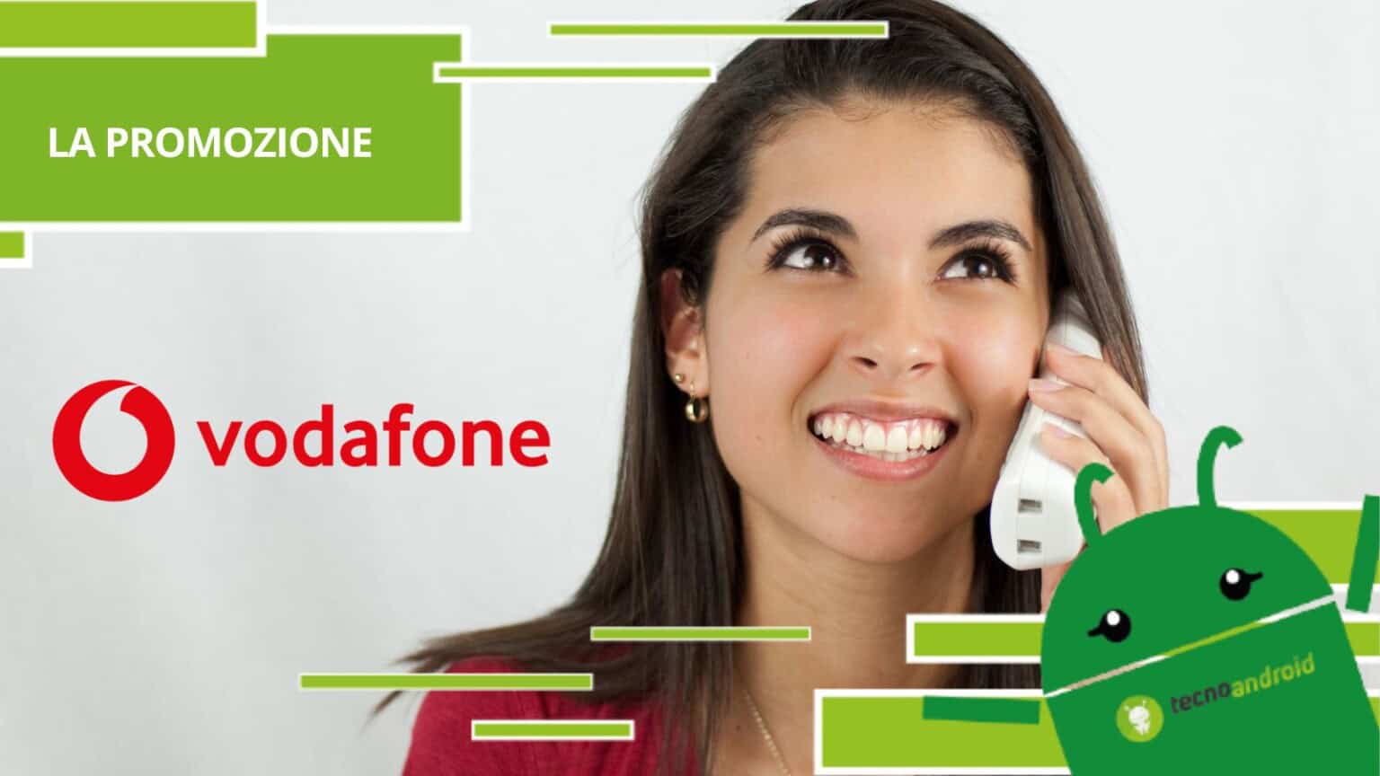 Vodafone, con meno di 8 euro hai diritto ad un'infinità di servizi