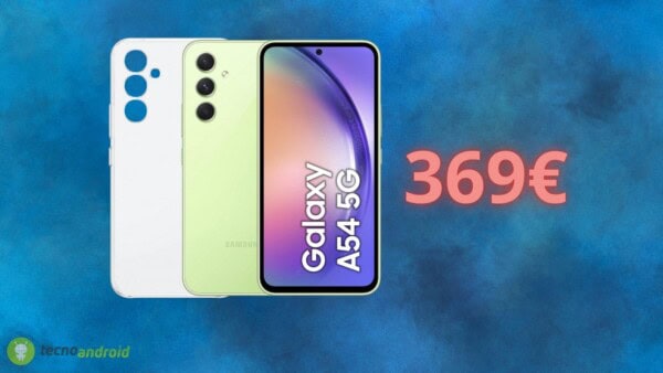 Samsung Galaxy A54, AFFARE su Amazon per Natale: l'offerta è folle