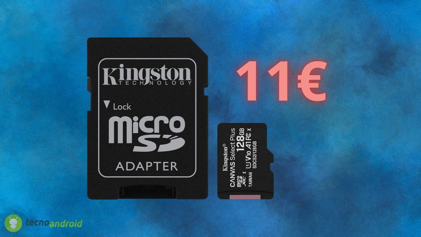 MicroSD Kingston a 11€: 128GB e tanto spazio a basso PREZZO