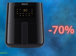 Amazon PAZZA: la friggitrice ad aria PHILIPS è scontata del 70%