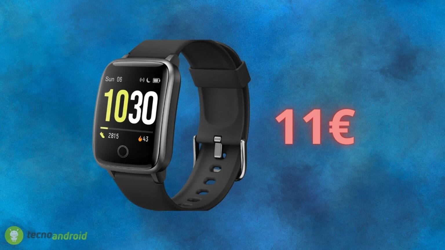 Smartwatch a 11€: il prezzo CROLLA su AMAZON per poco tempo