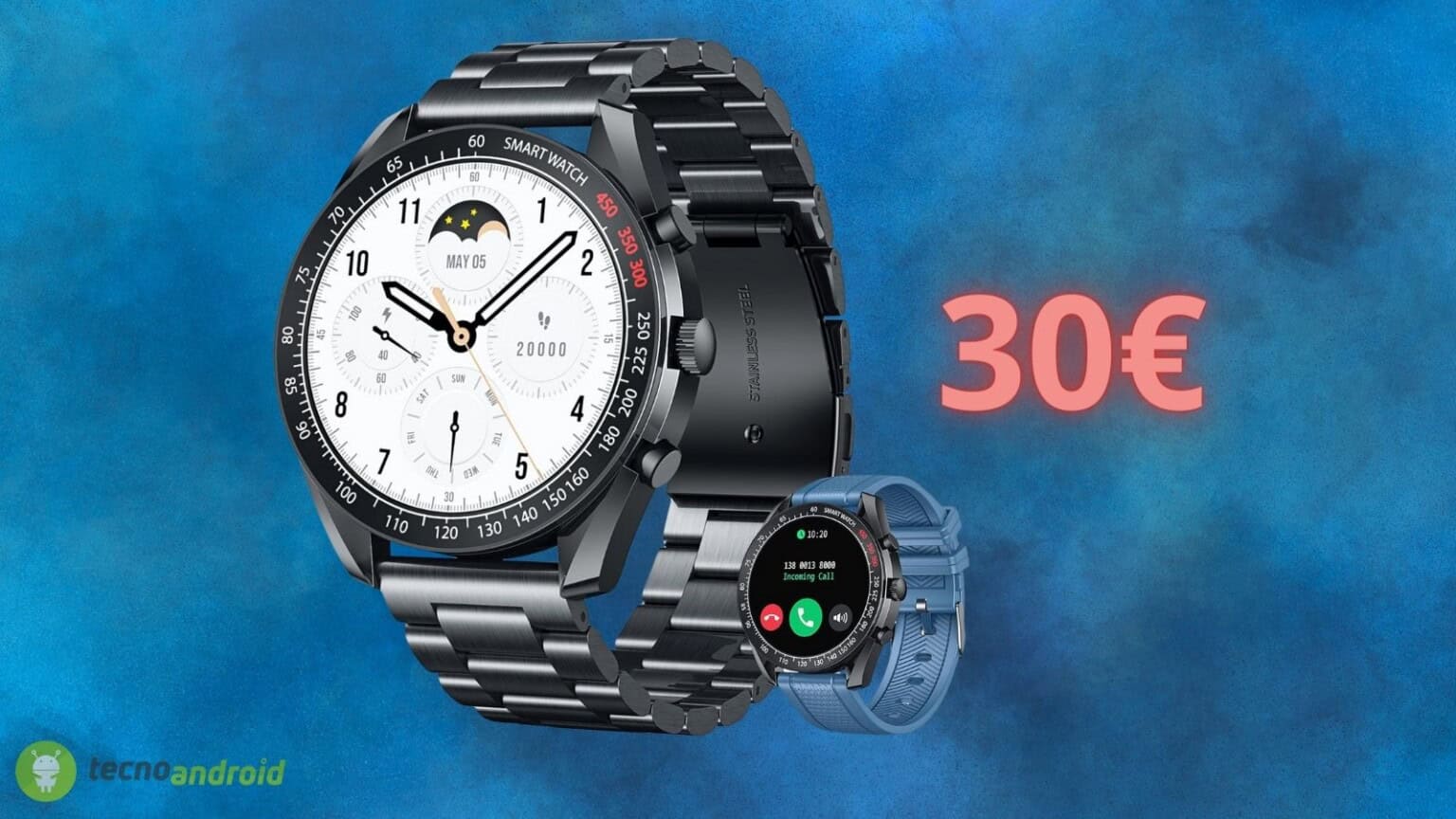 Smartwatch a 30€: il prezzo è FOLLE su Amazon