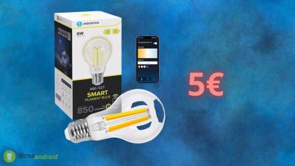 Lampadina SMART a 5€ su Amazon: non la pagherete mai così poco