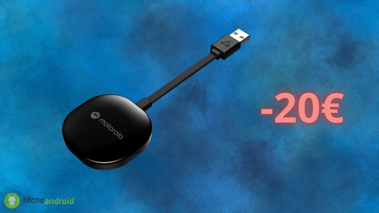 Motorola MA1: l'adattatore wireless per auto SCONTATO di 20€ su AMAZON