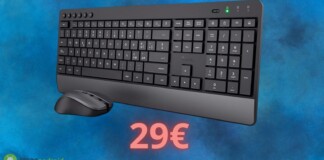 Trust: set di tastiera + mouse wireless a meno di 30€ su Amazon