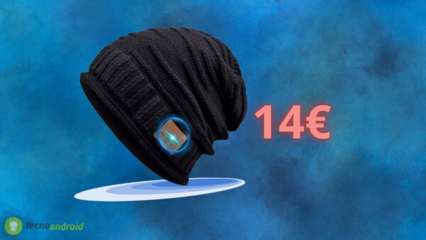 REGALO ideale per LUI: cappello con altoparlante bluetooth su Amazon