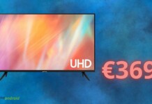 Smart TV Samsung: 50 pollici a meno di 400€, un SOGNO su Amazon