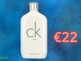 Profumo Calvin Klein quasi REGALATO su Amazon (-46%)