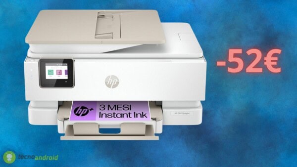 Stampante HP Envy scontata di 52€ su Amazon: che OFFERTA per Natale